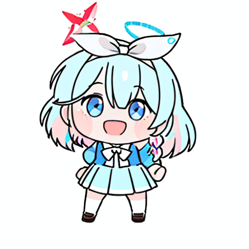 00746-1038744181-_lora_uma-0000010_1_,full body,standing,simple background,white background,__lora_Arona_Blue_Archive_LoraV1_1_,1girl,solo,smile,.png